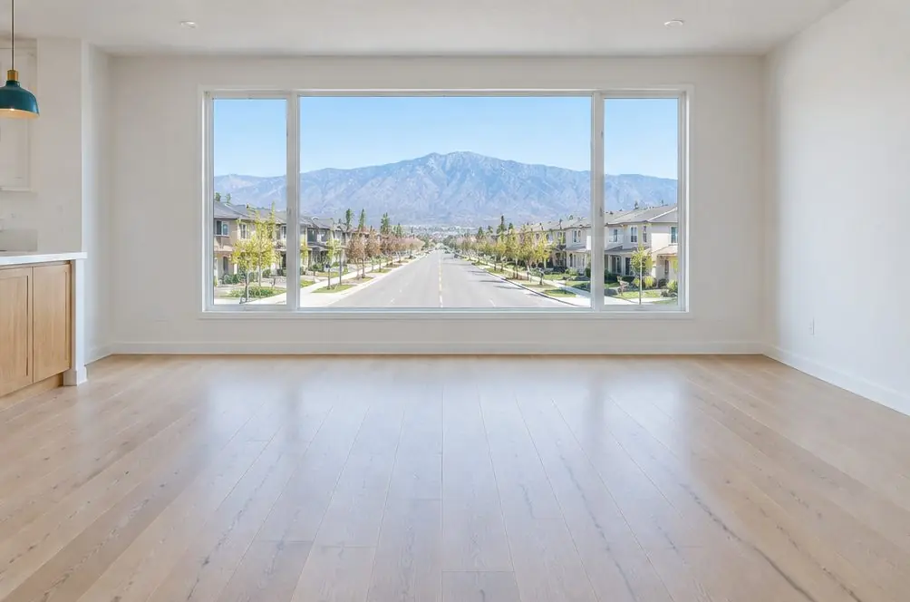 Illustration: a hardwood floor in a typical Mountain View and the Archibald Corridor home