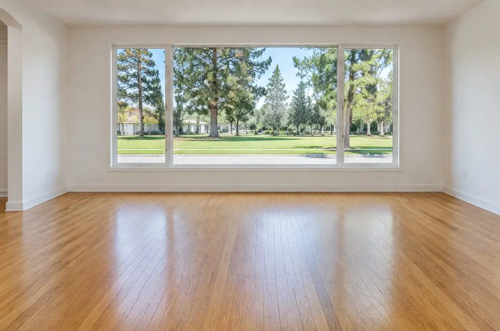 Illustration: a hardwood floor in a typical Westwind home